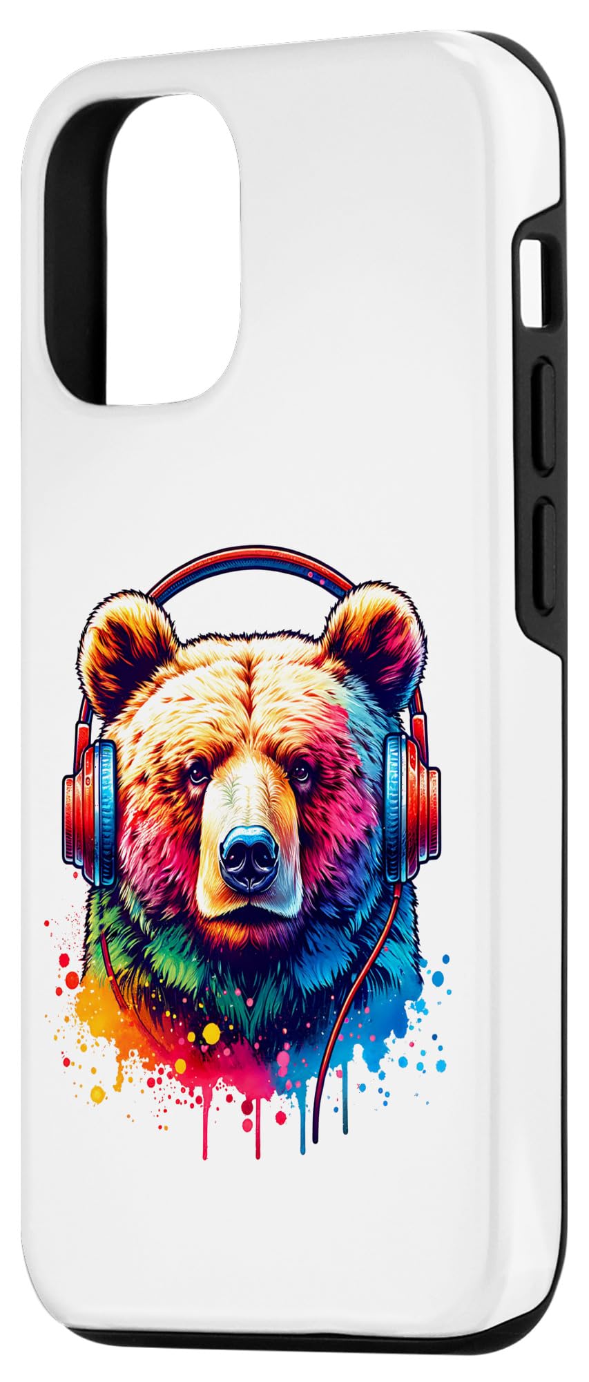 【熊さん専用】iPhone 14 Pro Amazon.co.jp: iPhone 14 Pro くま ヘッドフォン付き スマホケース